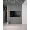 Ver imagem 1 de Painel Ripado de Poliestireno 10cmX21mmX2,85m Wide Lira 