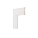 Ver imagem 1 de Guarnição de Poliestireno Frisada 7cm x 15mm x 2,40m Branco Pix-Revestimentos