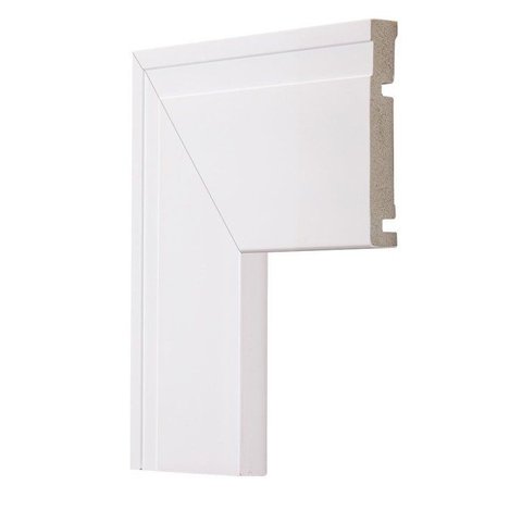 Guarnição de Poliestireno Frisada 10cm x 15mm x 2,40m