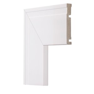 Guarnição de Poliestireno Frisada 10cm X 15mm X 2,40m