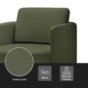 Ver imagem 7 de Poltrona para Sala de Estar Dakota Decorativa Verde Pés Giratório