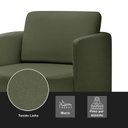 Ver imagem 7 de Poltrona para Sala de Estar Dakota Decorativa Pés Giratório Verde