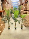 Ver imagem 3 de 3 Palmeiras Areca Artificial para Decoração com 160/140/120m, Planta Artificial Realista.