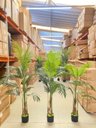Ver imagem 1 de 3 Palmeiras Areca Artificial para Decoração com 160/140/120m, Planta Artificial Realista.