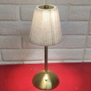 Ver imagem 2 de Lumianaria de Mesa Abajur 3 Tons Led Controle de Intensidade Bateria Recarregavel Usb Quarto Cabecei