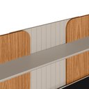 Ver imagem 5 de Painel para TV até 65 Polegadas MDF 160CMX136CM Friburgo Marrom