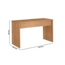 Ver imagem 2 de Kit 3 Peças com Cadeira para Escritório, Escrivaninha e Gaveteiro Gávea Espresso Móveis