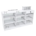 Ver imagem 4 de BALCÃO CAIXA LADO DIREITO M229.2021.B (LOJA, COMÉRCIO) MUNDI MOVEIS