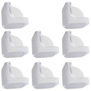 Protetor de Quina Pvc Flexível com Fita Dupla Face | Utilimix | 08 Un