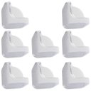 Ver imagem 1 de Protetor de Quina Pvc Flexível com Fita Dupla Face | Utilimix | 08 Un