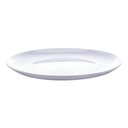 Ver imagem 3 de Prato Raso De Melamina Milão Branco 25,5Cm - Lyor