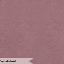 Namoradeira 2 Lugares Decorativa Luana Base Gold Veludo Rosê - Montanaris Decor Md Montanaris Decor - 6