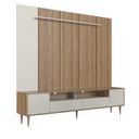 Ver imagem 2 de Rack com Painel para TV até 75 Polegadas com LED 200cmx186,7cm Iluminação Led Rotterdam