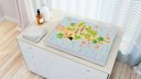Ver imagem 5 de Kit Berço Enxoval de Bebê Safari Mapa Mundi Azul