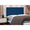 Ver imagem 3 de Cabeceira Painel Queen 1,60m Esmeralda Suede - Pallazio - Azul Marinho
