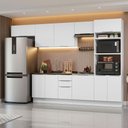 Ver imagem 1 de Armário de Cozinha Completa 330cm Stella Madesa 05 Branco