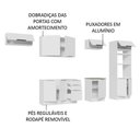 Ver imagem 4 de Armário de Cozinha Completa 330cm Stella Madesa 05 Branco