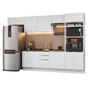 Ver mais imagens de Armário de Cozinha Completa 330cm Stella Madesa 05 Branco