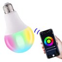 Ver mais imagens de Lampada Led Smart Inteligente Wifi App Celular Cor Rgb 10w Ajustavel Dimerizaçao Iluminaçao Decoraça