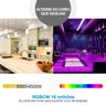Lampada Led Smart Inteligente Wifi App Celular Cor Rgb 10w Ajustavel Dimerizaçao Iluminaçao Decoraça - 5