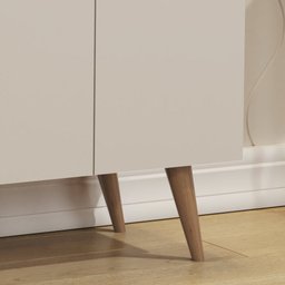 BUFFET APARADOR CANTINHO DO CAFE CELTA 3 PORTAS:NATURE OFF WHITE - 4