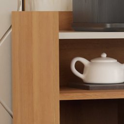 BUFFET APARADOR CANTINHO DO CAFE CELTA 3 PORTAS:NATURE OFF WHITE - 3