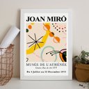 Ver imagem 1 de Quadro Joan Miró - Elements 24x18cm - com Vidro:madeira Preta