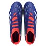Chuteiras Society Adidas Predator 24 Club Sock Masculino Azul e Laranja - 4