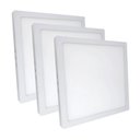 Ver imagem 2 de Kit 3 Plafon Painel LED Luminária Downlight 25W Sobrepor