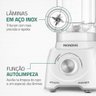 Liquidificador Mondial Branco 110v  L-97-w - 5