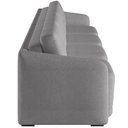 Ver imagem 2 de Sofá Cama para Sala de Estar 4 Lugares 356cm Montserrat K01 Bouclê Cinza - Lyam Decor