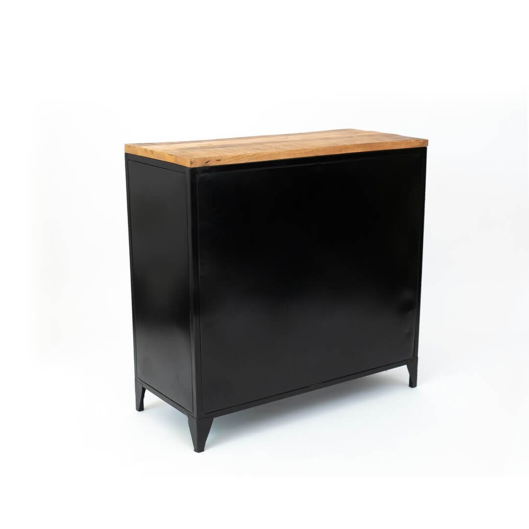 Cômoda Grande - Modelo Contemporâneo - Cor Preto - 9