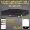 Kit Cftv 4 Câmeras Segurança Full Hd Dvr Intelbras 8ch 2tb - 2