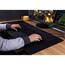 Ótimo Desk Pad Grande Setup Gamer 70x30cm Couro Sintetico - 3