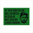 Ver imagem 2 de TAPETE MESSI DIVERTIDO, MEDIDA PORTA.