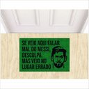 Ver imagem 1 de TAPETE MESSI DIVERTIDO, MEDIDA PORTA.