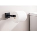 Ver imagem 4 de Suporte para Papel Higiênico Preto Fosco Quadrado em Aço Inox