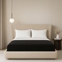 Ver imagem 1 de Cama Japonesa com Cabeceira Corea Seo Queen Bouclé Suave Off White - Sallar Home