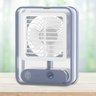 Mini Ventilador Portátil Recarregável com Led 3 Velocidades - 15