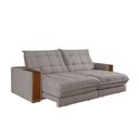 Ver imagem 1 de Sofá Retrátil Berlim 2,10m 3 Lugares Molas Ensacadas Txr