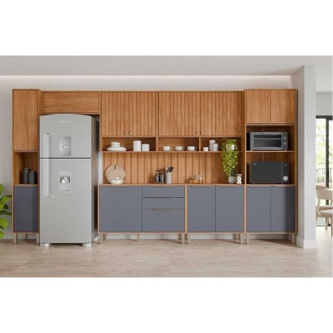 Kit Cozinha Mgm 6 Peças Divina C6p140 Cinamomo/titanium