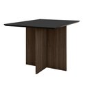 Ver imagem 1 de Mesa de Jantar Retangular Tampo Chanfrado sem vidro 120cm Helô Poliman Móveis