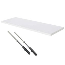Prateleira Flutuante 30x60 Cms com Suporte Incluso Pbs 3060 Multivisao Branco - 3