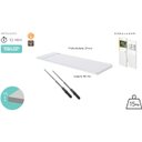 Ver imagem 6 de Prateleira Flutuante 30x60 Cms com Suporte Incluso Pbs 3060 Multivisao Branco