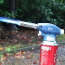 Ver imagem 4 de Macarico Culinario Automatico Recarregavel Gourmet com Regulagem para Dois Tipos de Refil Uso em Sol