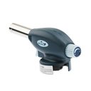 Ver imagem 2 de Macarico Culinario Automatico Recarregavel Gourmet com Regulagem para Dois Tipos de Refil Uso em Sol