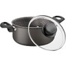Caçarola Tramontina Antiaderente Paris 24cm Chumbo - 3
