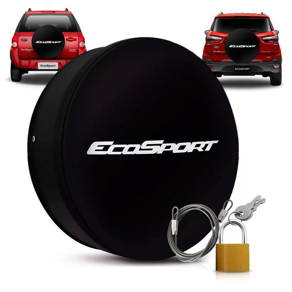 Capa Estepe EcoSport Com Cadeado Carrhel estepeecosport | MadeiraMadeira