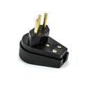 Ver imagem 2 de Plug Macho Tomada Elétrica 10a 90 Graus - Preto