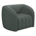 Ver imagem 7 de Conjunto Sala de Estar Sofá 252cm 3 Lugares e Poltrona Adam Veludo Cinza G45 - Gran Belo Conjunto Ad